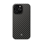 Black Polka Dots Phone Case