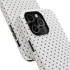 White Polka Dots Phone Case