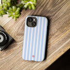 Baby Blue Stripes Phone Case