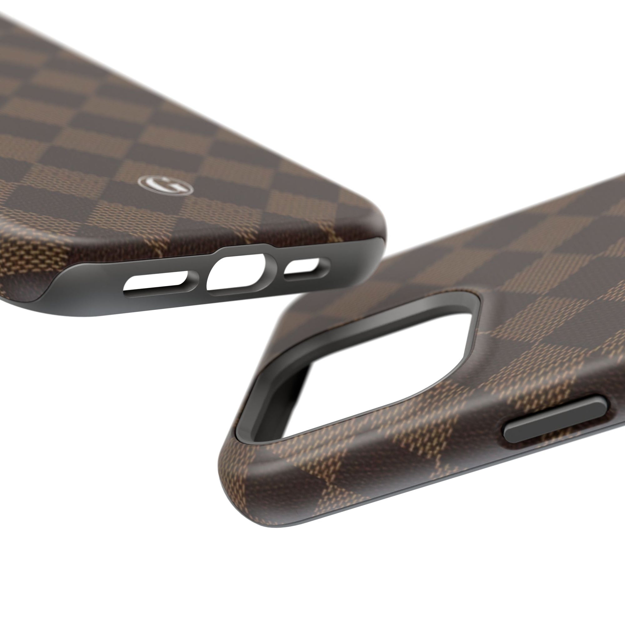 Brown Checkmate Phone Case