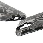 Grey Snakeskin Print Phone Case