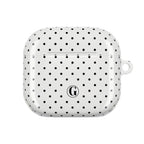 White Polka Dot AirPod Case