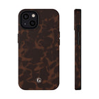 Dark Tortoiseshell Phone Case