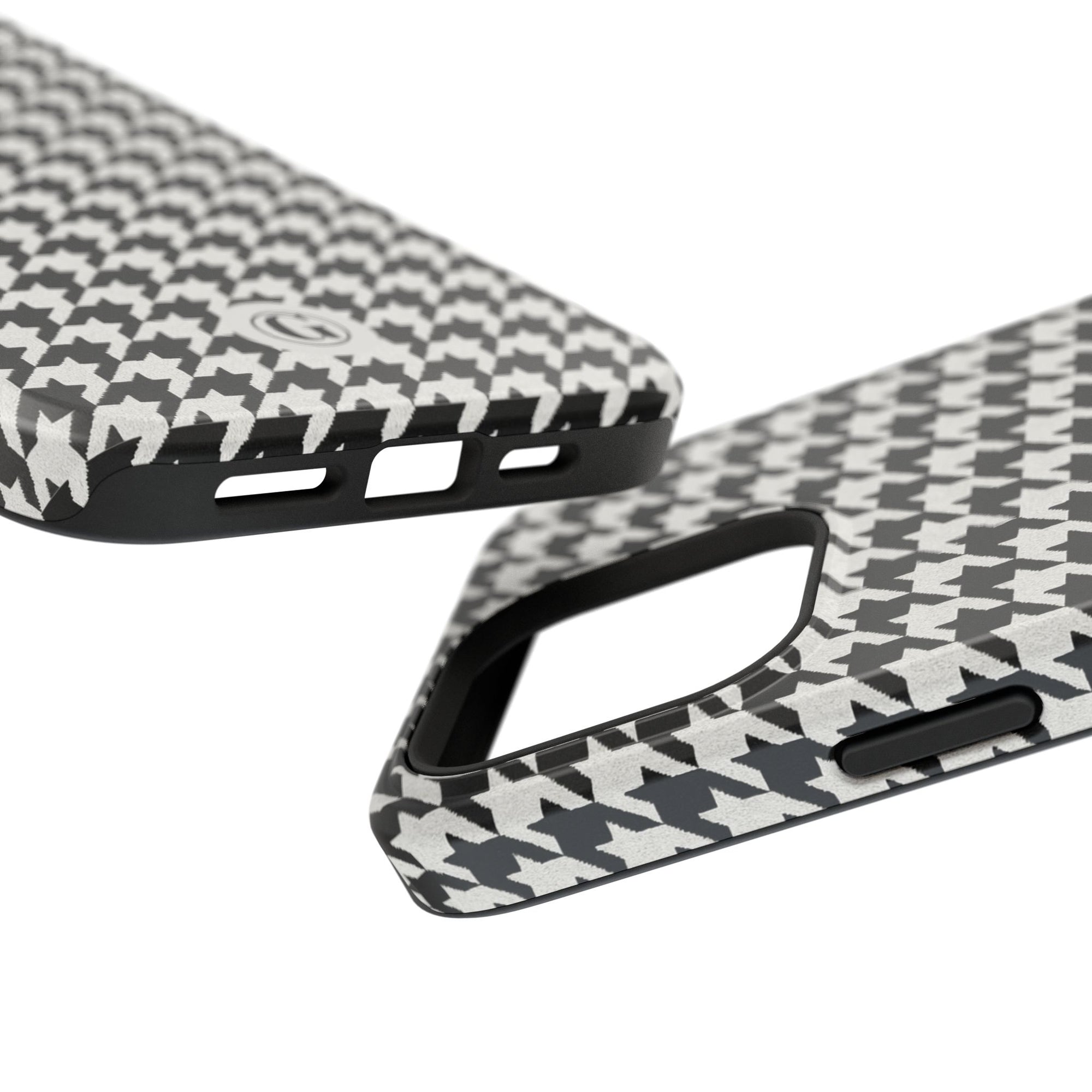 Houndstooth Print Phone Case