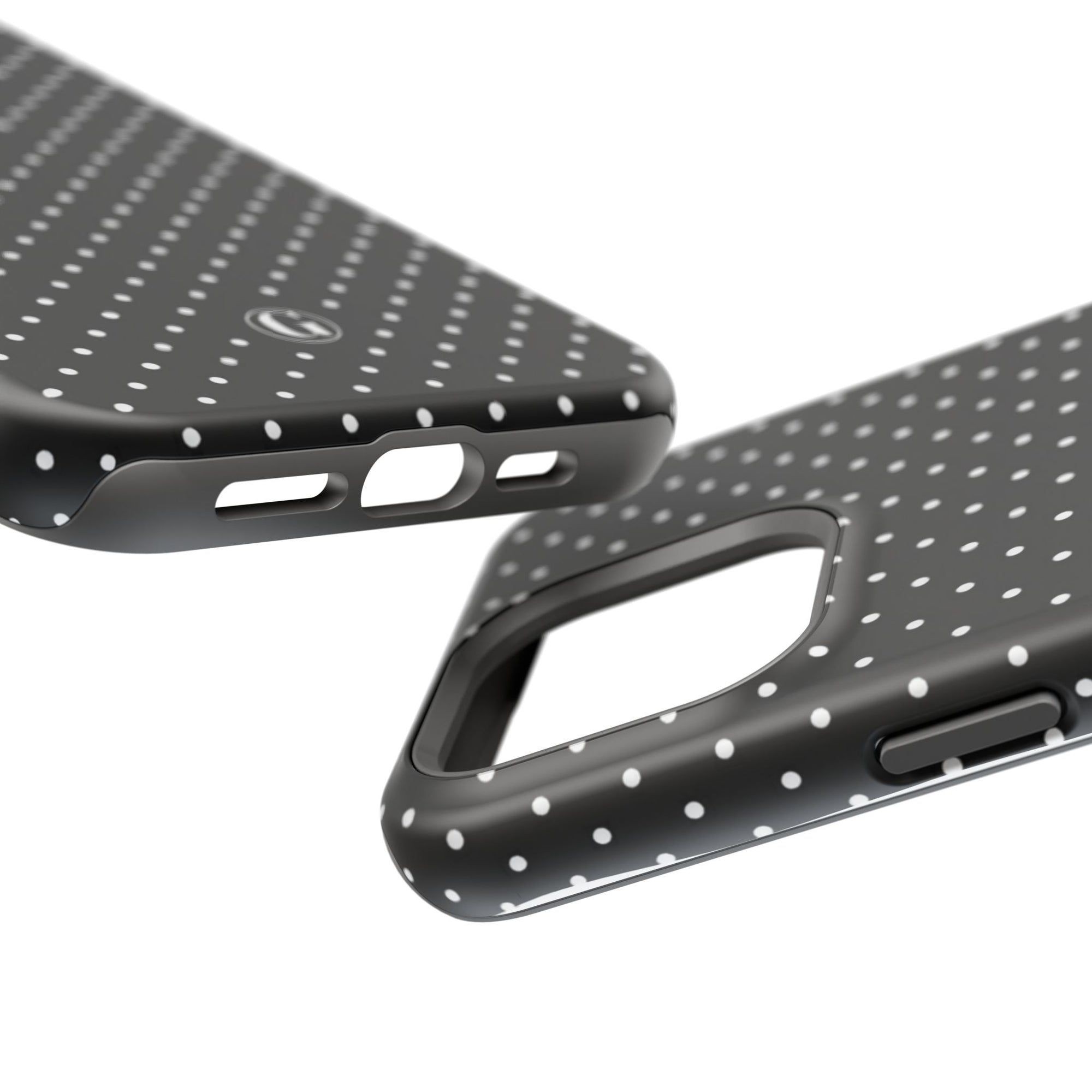 Black Polka Dots Phone Case