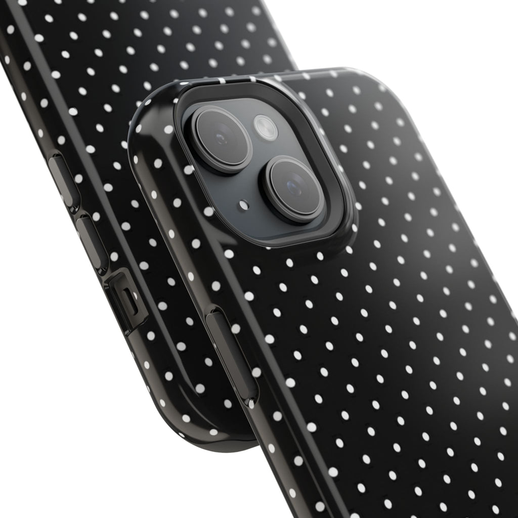 Black Polka Dots Phone Case