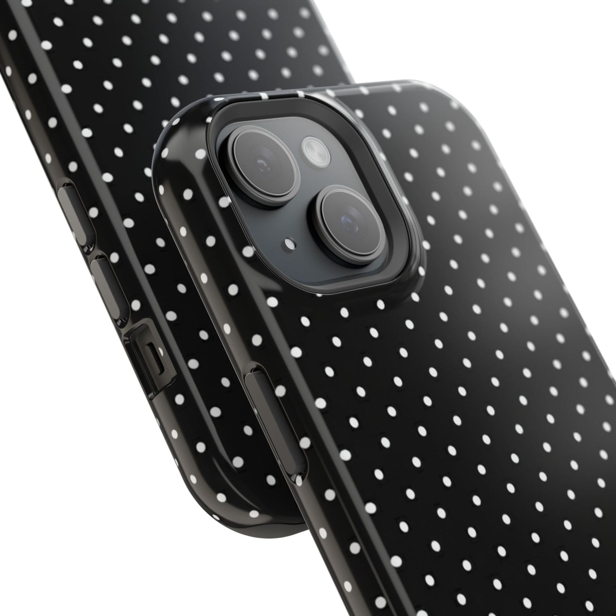 Black Polka Dots Phone Case