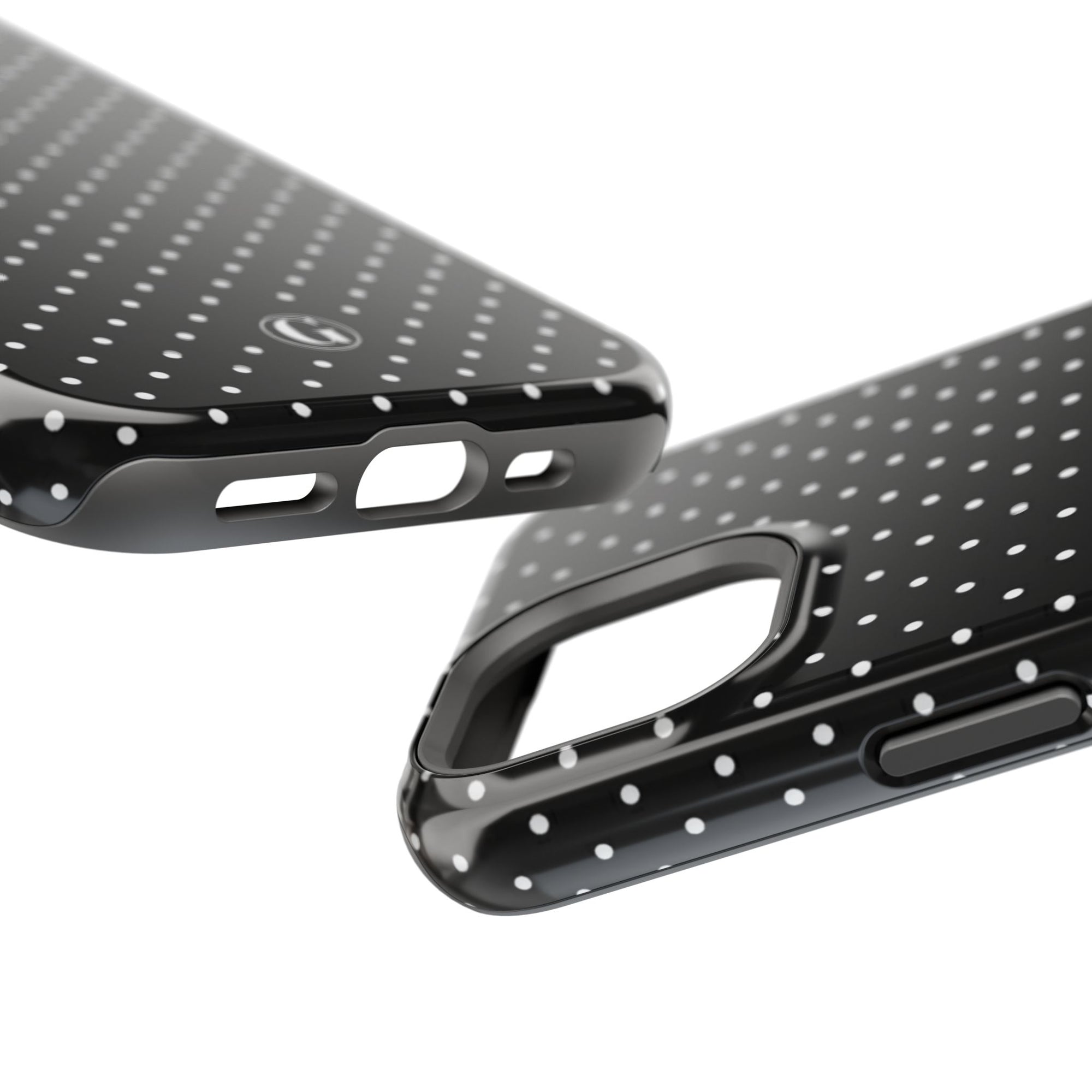 Black Polka Dots Phone Case