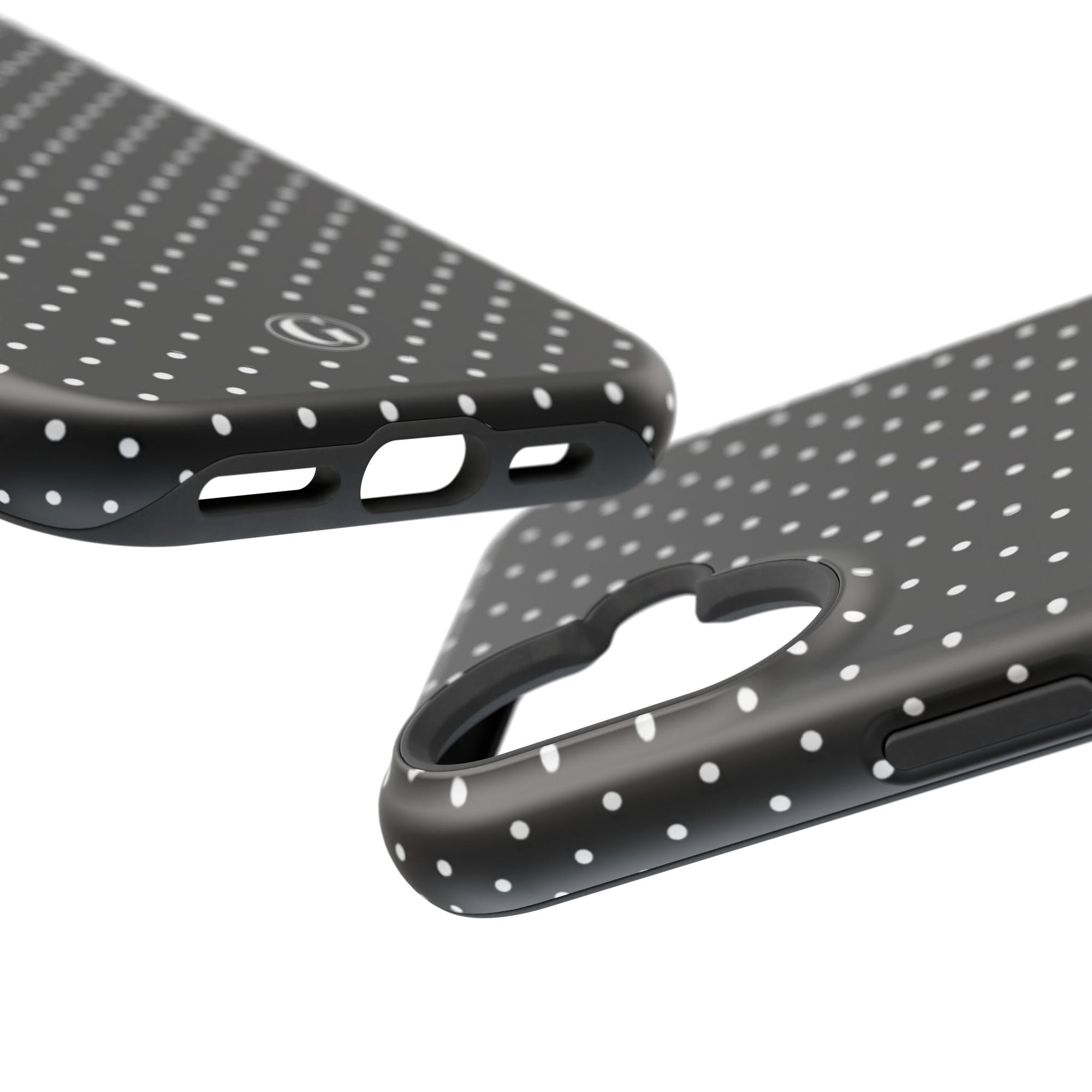 Black Polka Dots Phone Case