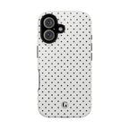 White Polka Dots Phone Case