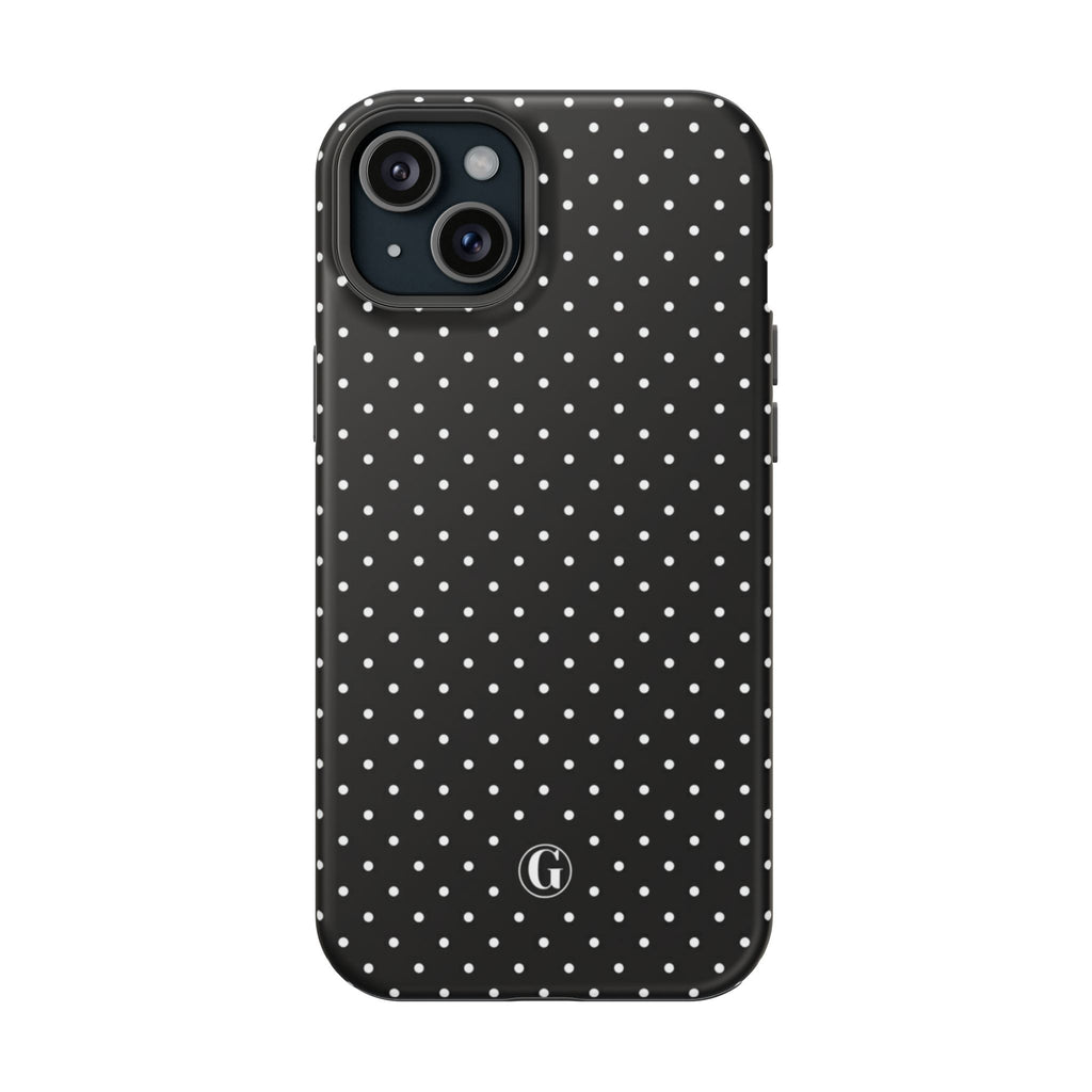 Black Polka Dots Phone Case