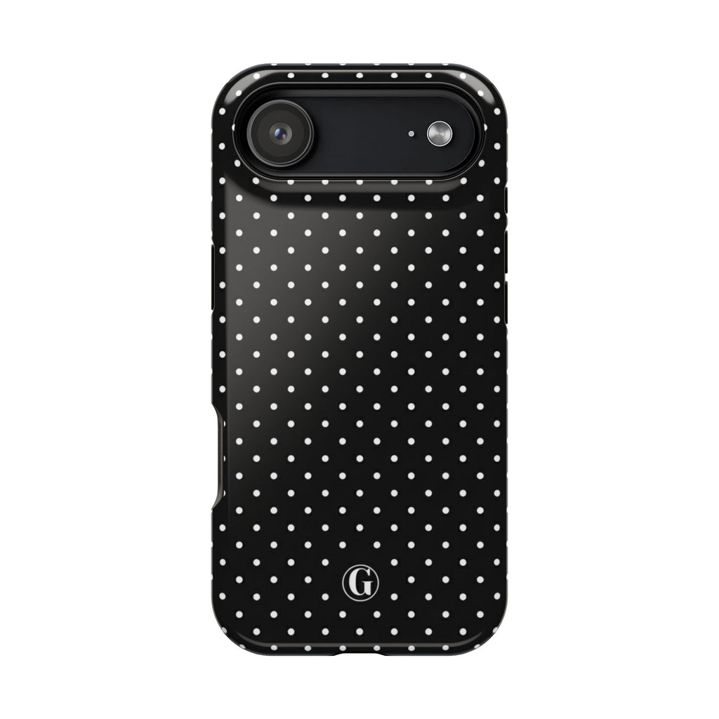 Black Polka Dots Phone Case