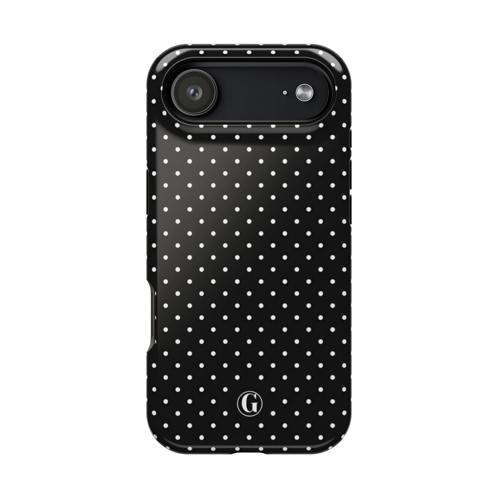 Black Polka Dots Phone Case
