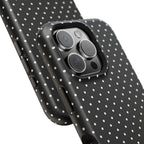 Black Polka Dots Phone Case