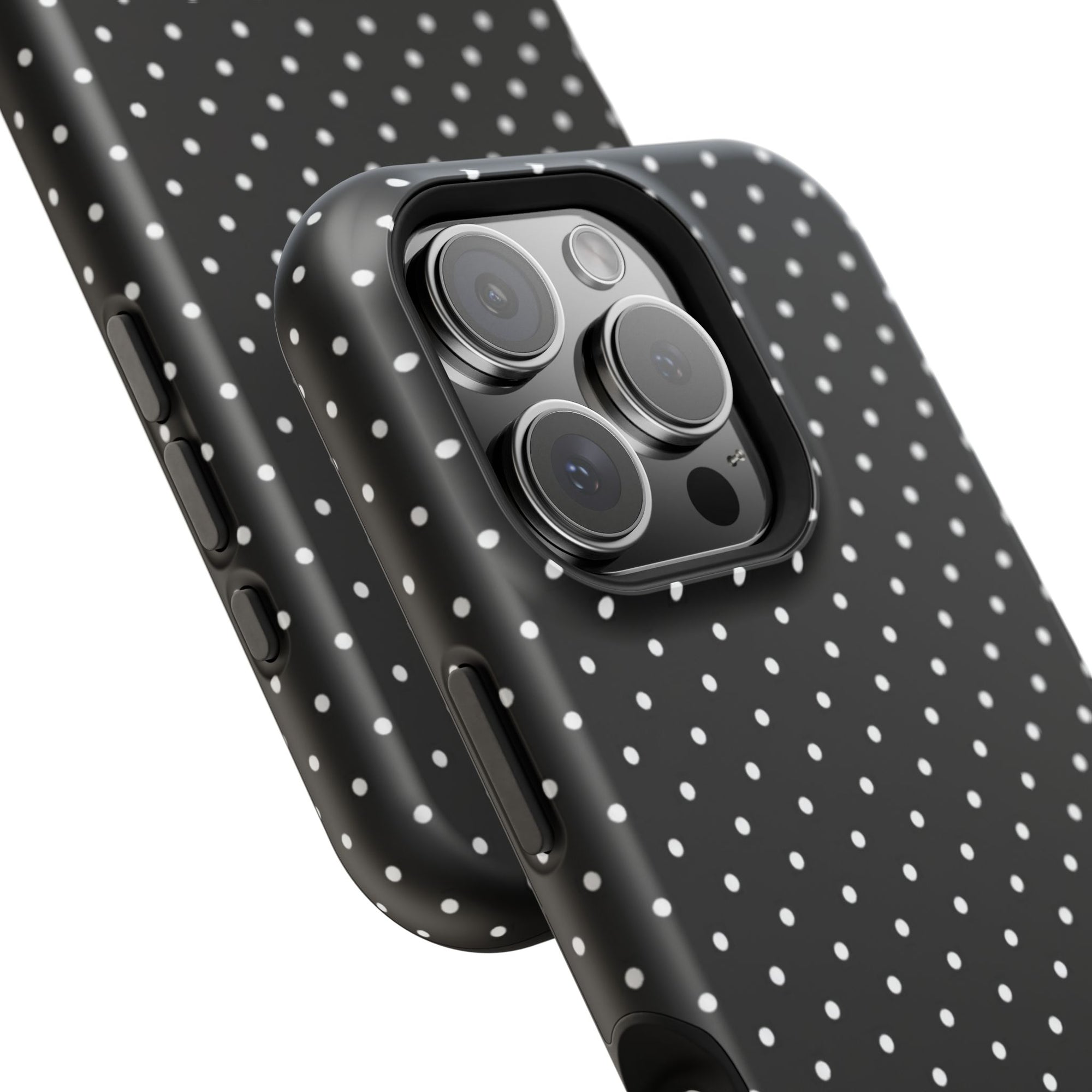 Black Polka Dots Phone Case