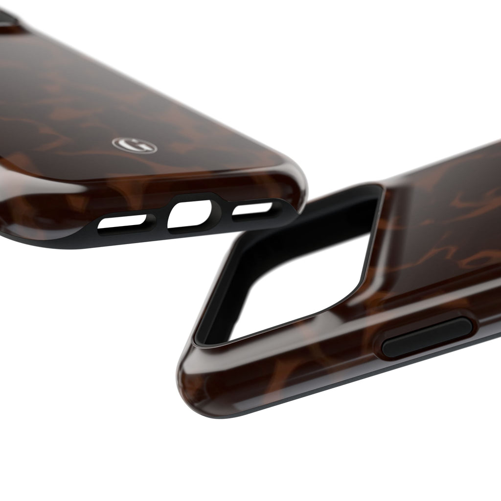 Dark Tortoiseshell Phone Case