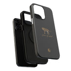 Black 'Peace of Mind' Panther Phone Case