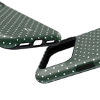 Emerald Green Polka Dots Phone Case