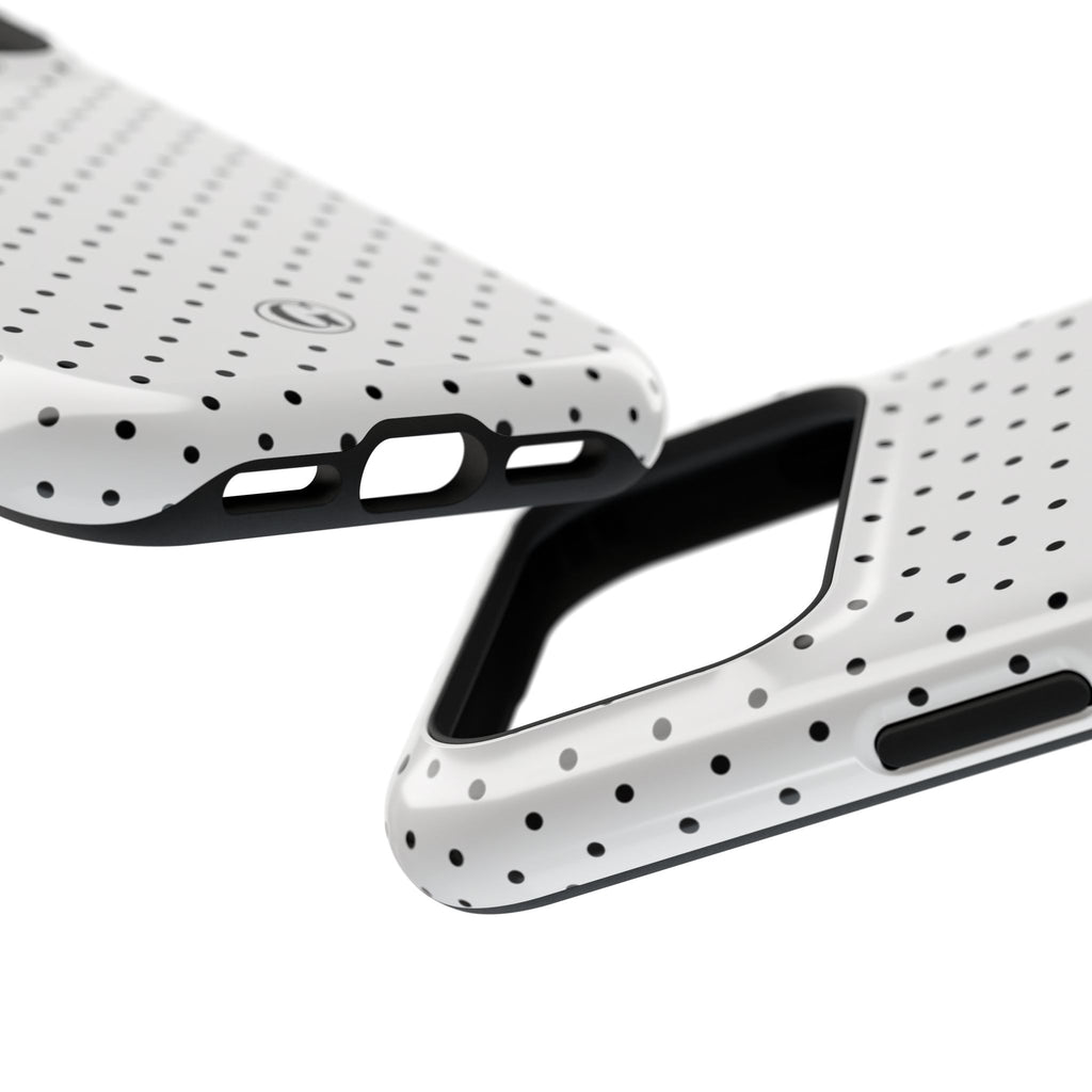White Polka Dots Phone Case