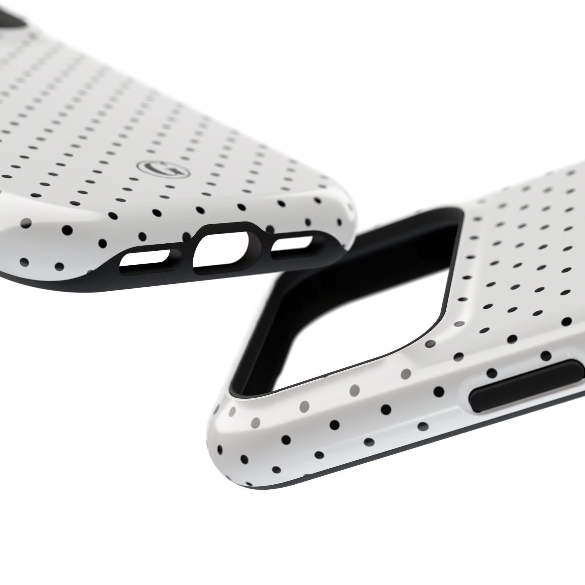 White Polka Dots Phone Case
