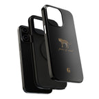 Black 'Peace of Mind' Panther Phone Case