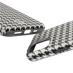 Houndstooth Print Phone Case