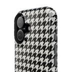 Houndstooth Print Phone Case