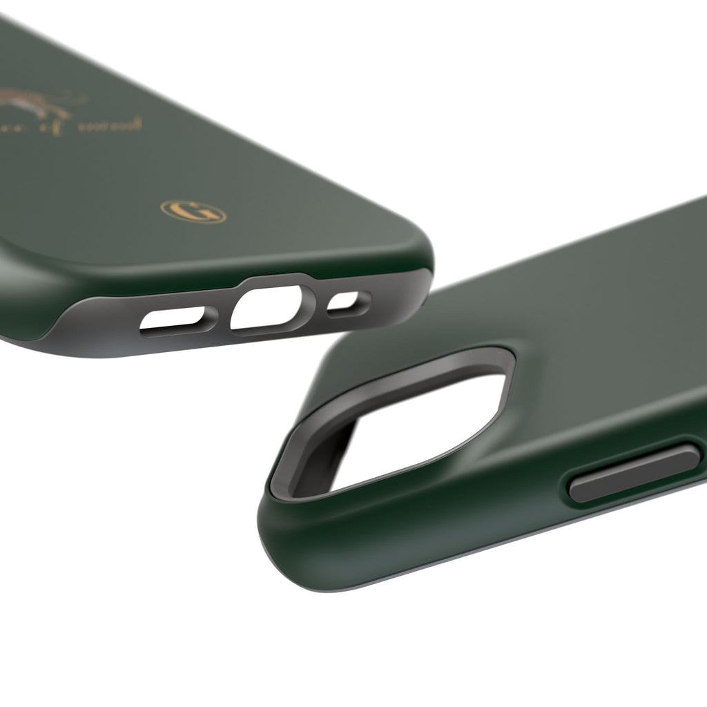 Emerald Green 'Peace of Mind' Panther Phone Case