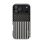 B&W Polka Dots x Stripes Phone Case