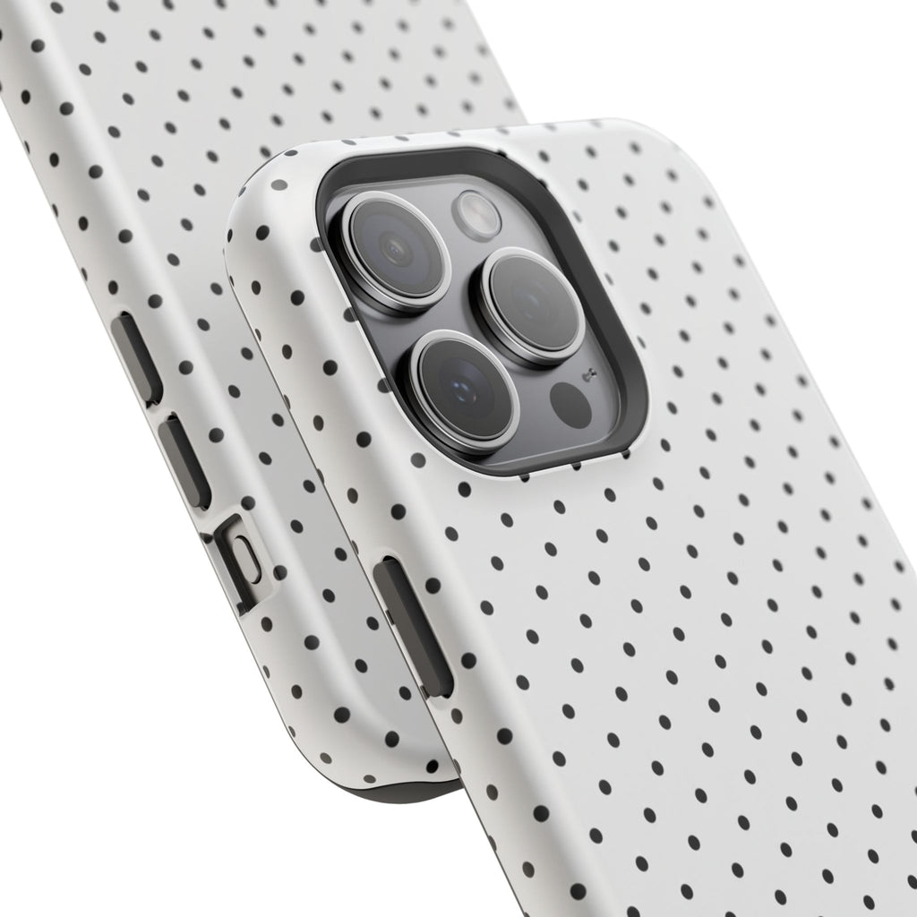 White Polka Dots Phone Case