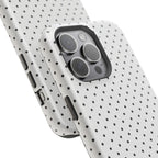 White Polka Dots Phone Case