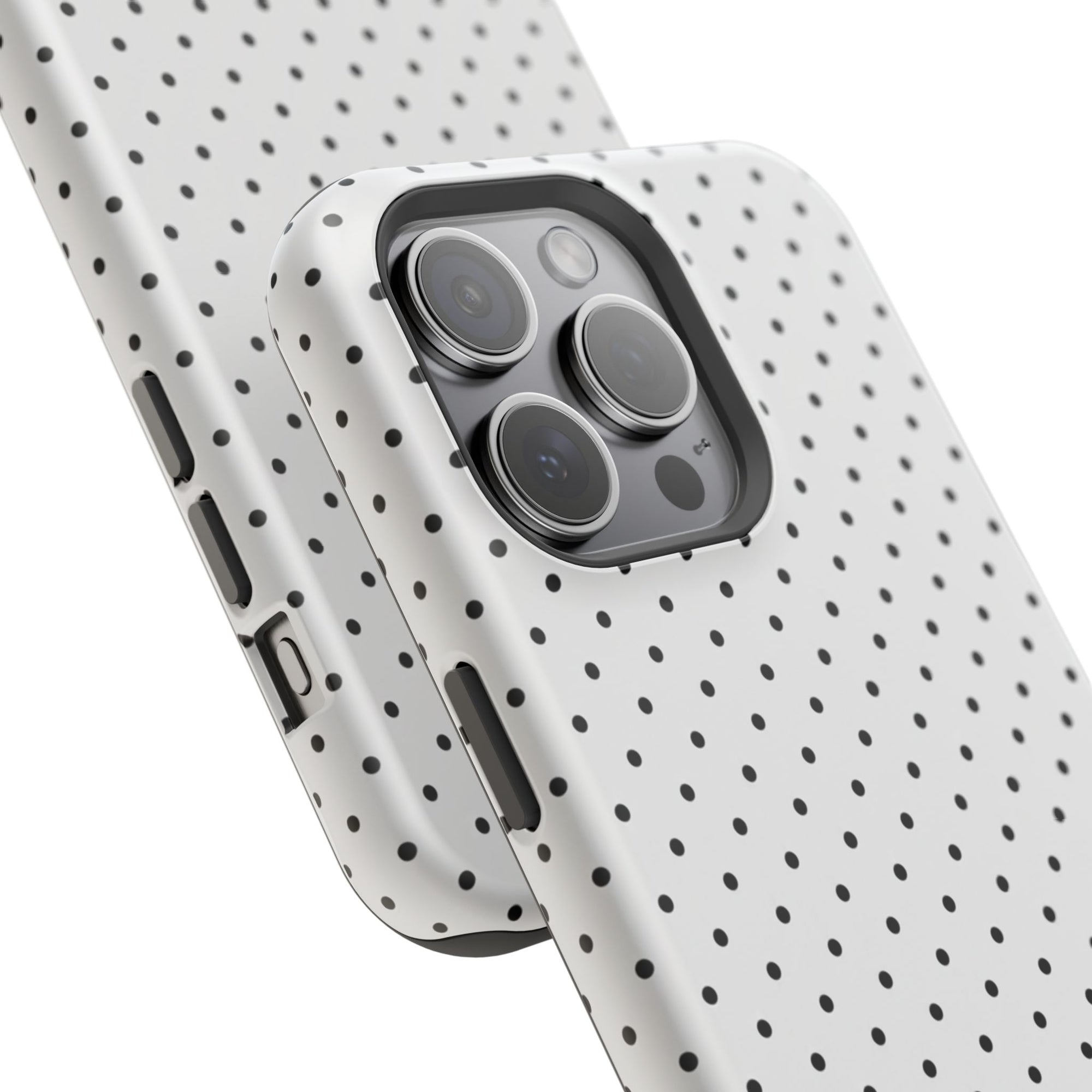White Polka Dots Phone Case
