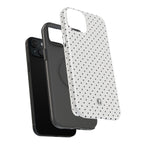 White Polka Dots Phone Case