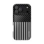 B&W Polka Dots x Stripes Phone Case