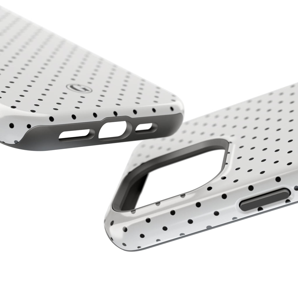 White Polka Dots Phone Case