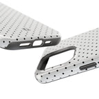 White Polka Dots Phone Case