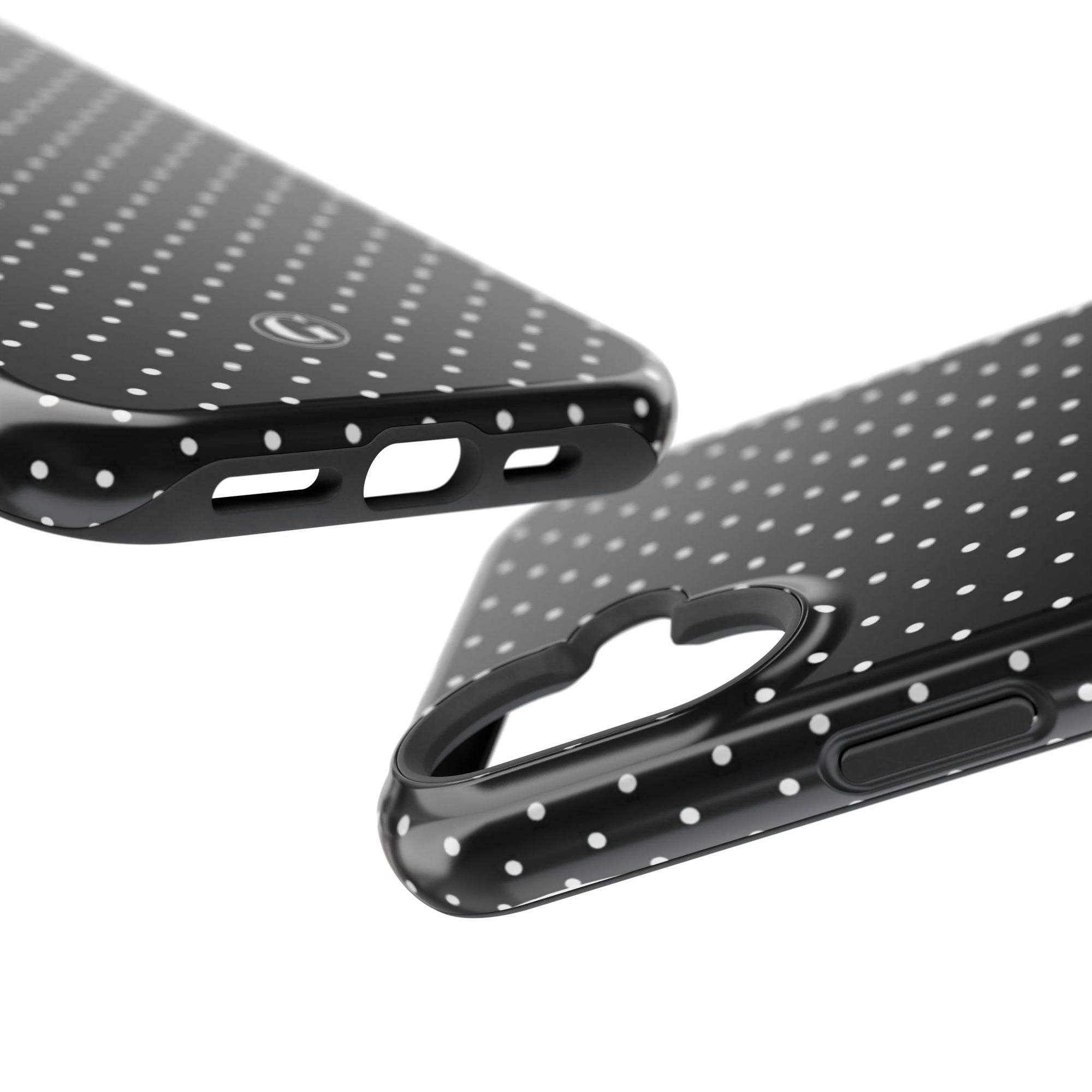 Black Polka Dots Phone Case