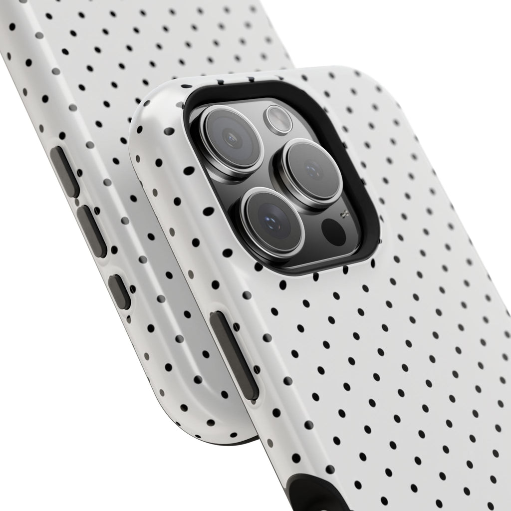 White Polka Dots Phone Case