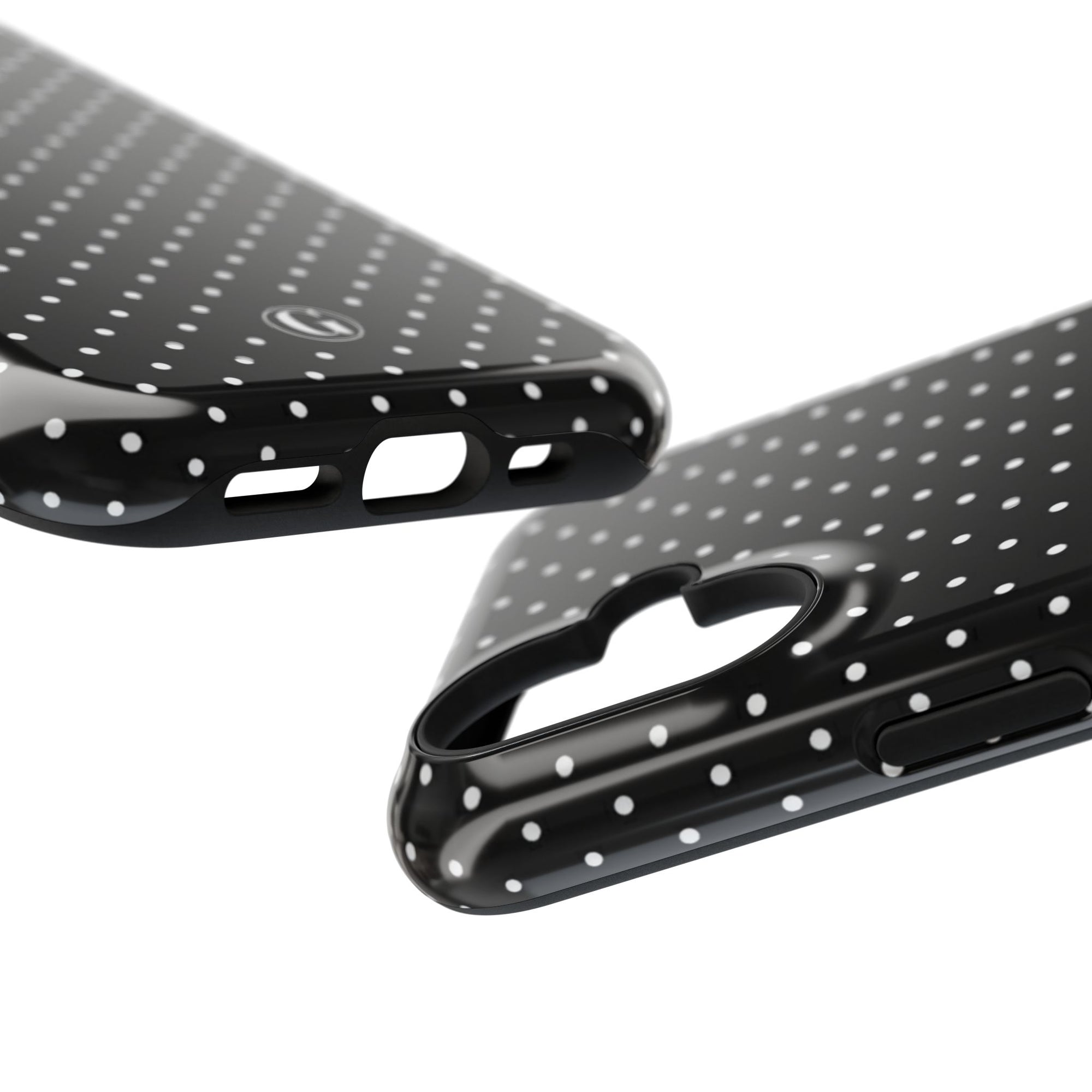 Black Polka Dots Phone Case