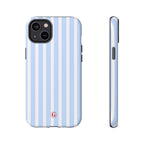 Baby Blue Stripes Phone Case