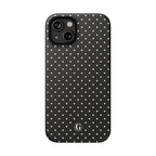 Black Polka Dots Phone Case