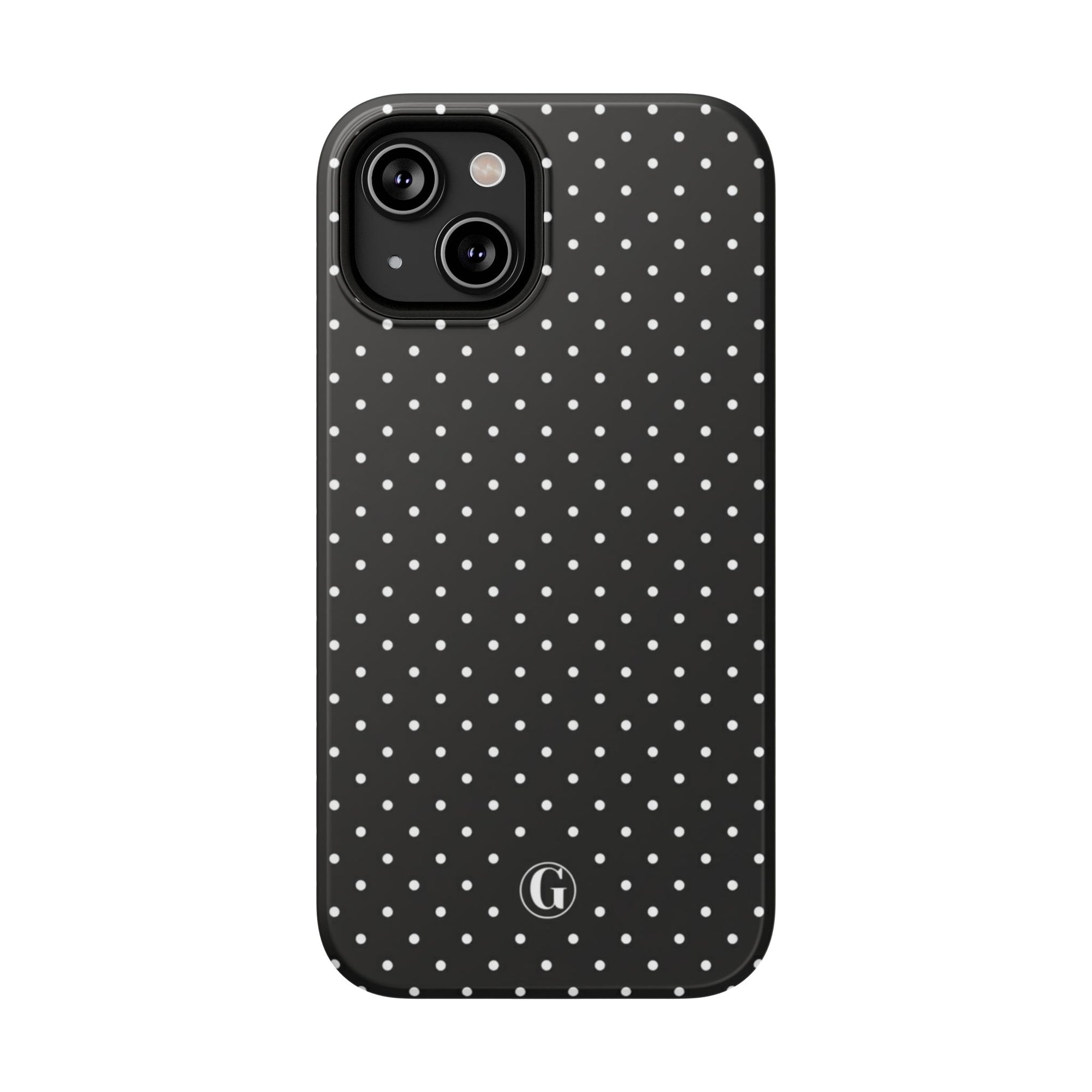 Black Polka Dots Phone Case