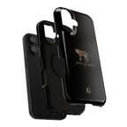 Black 'Peace of Mind' Panther Phone Case