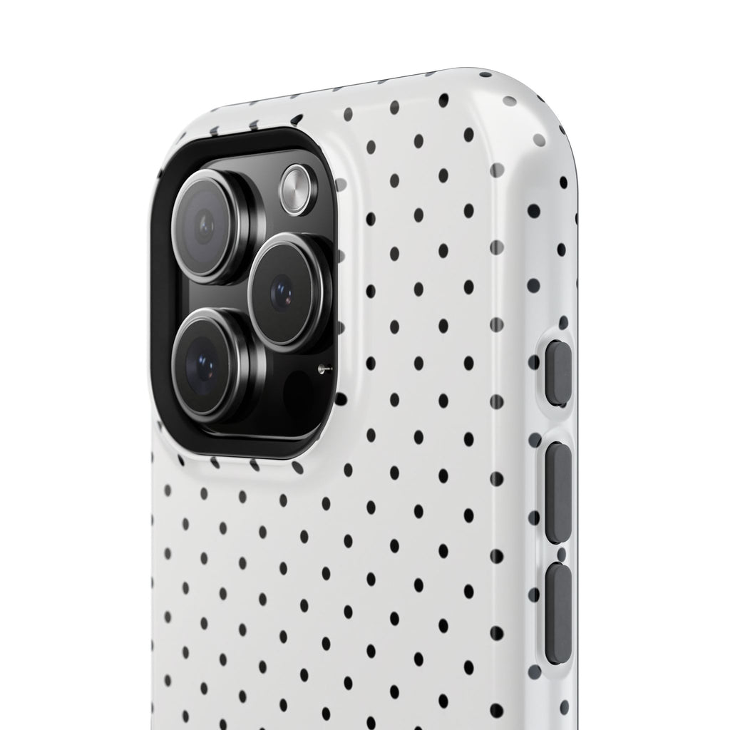White Polka Dots Phone Case