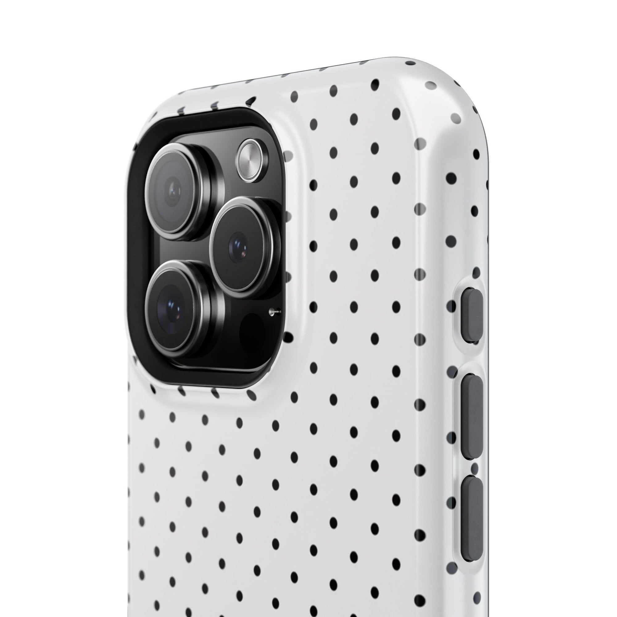 White Polka Dots Phone Case