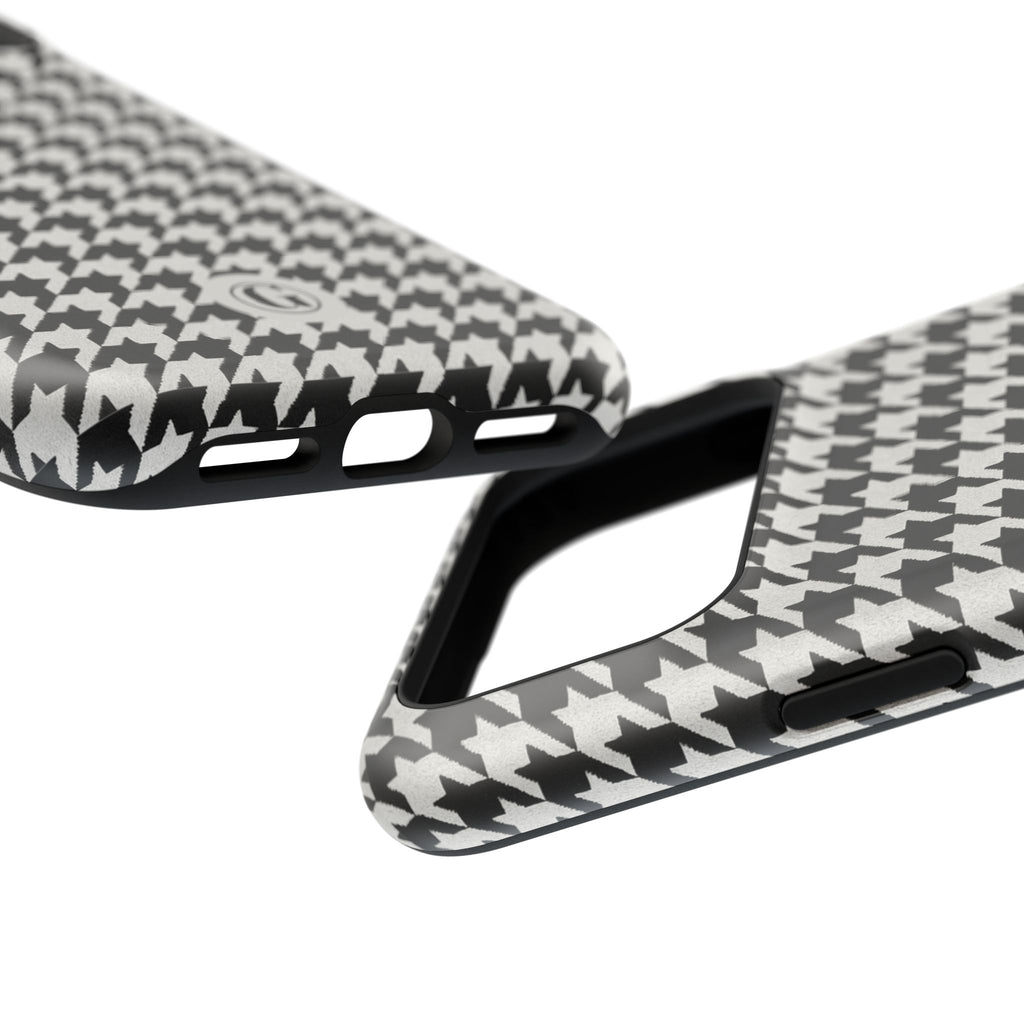 Houndstooth Print Phone Case