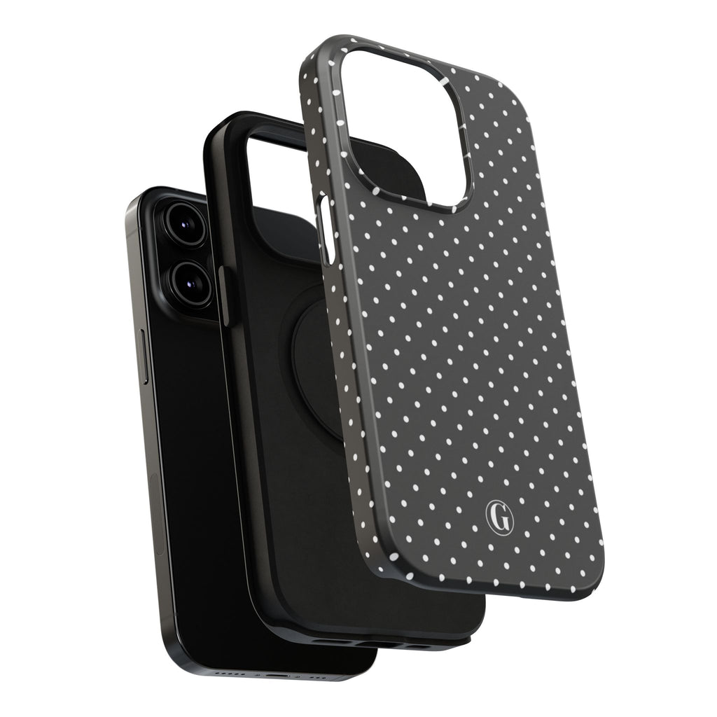 Black Polka Dots Phone Case