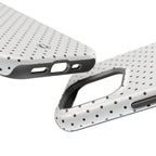 White Polka Dots Phone Case