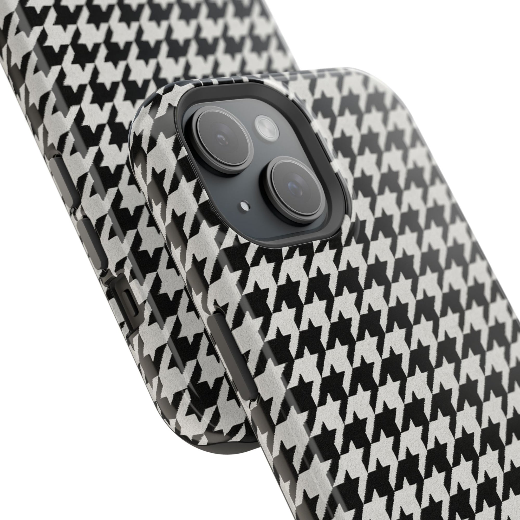 Houndstooth Print Phone Case