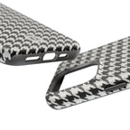 Houndstooth Print Phone Case